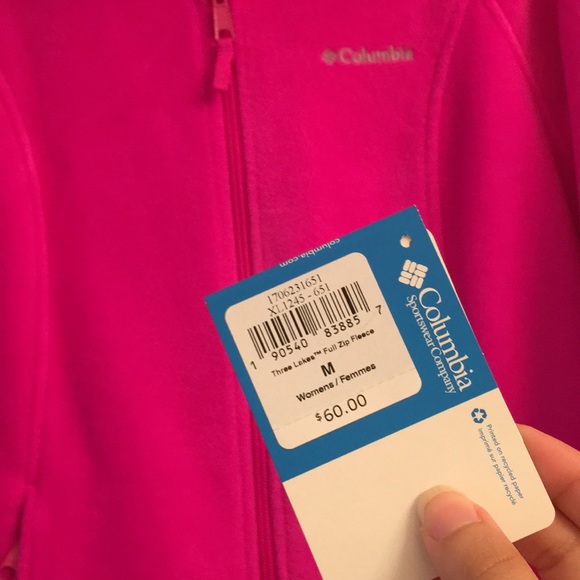 Columbia Pink Fleece Jacket - Picture 6 of 7